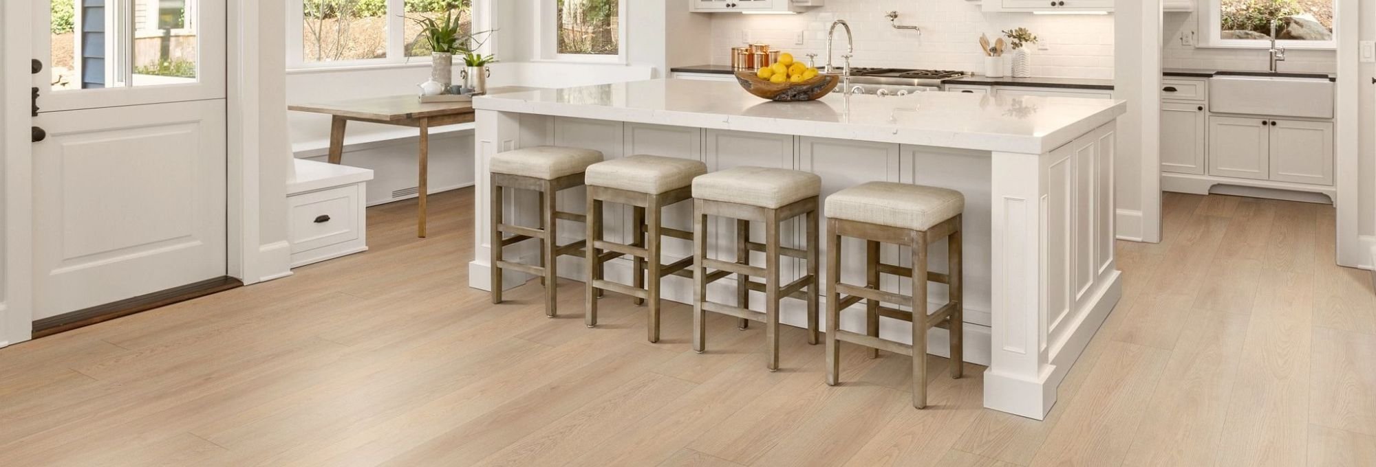 Kitchen with chairs