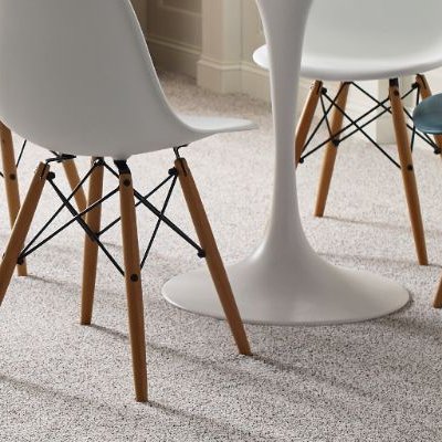 Chairs around a dining table